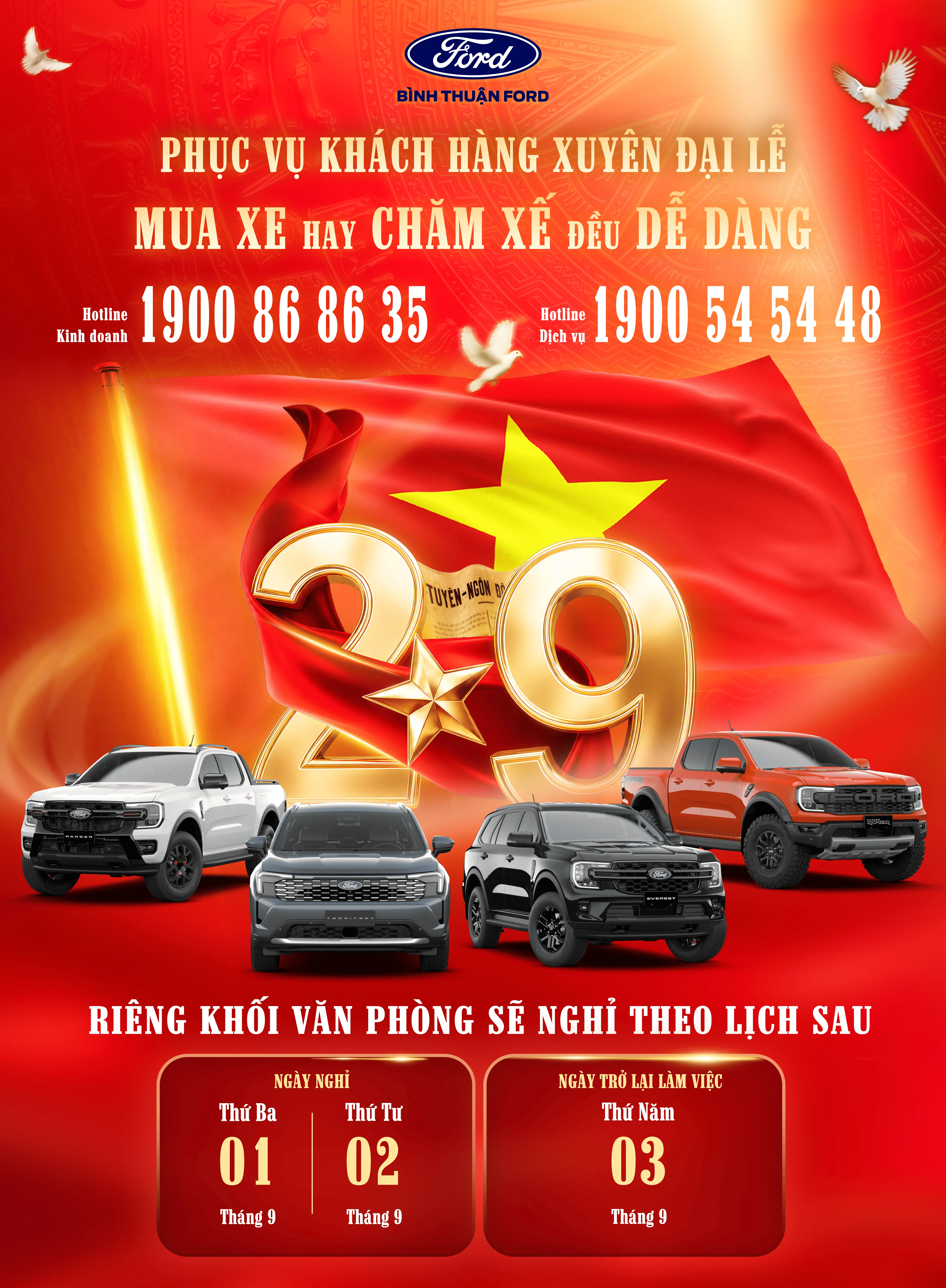 LICH NGHI LE 02/09/2026