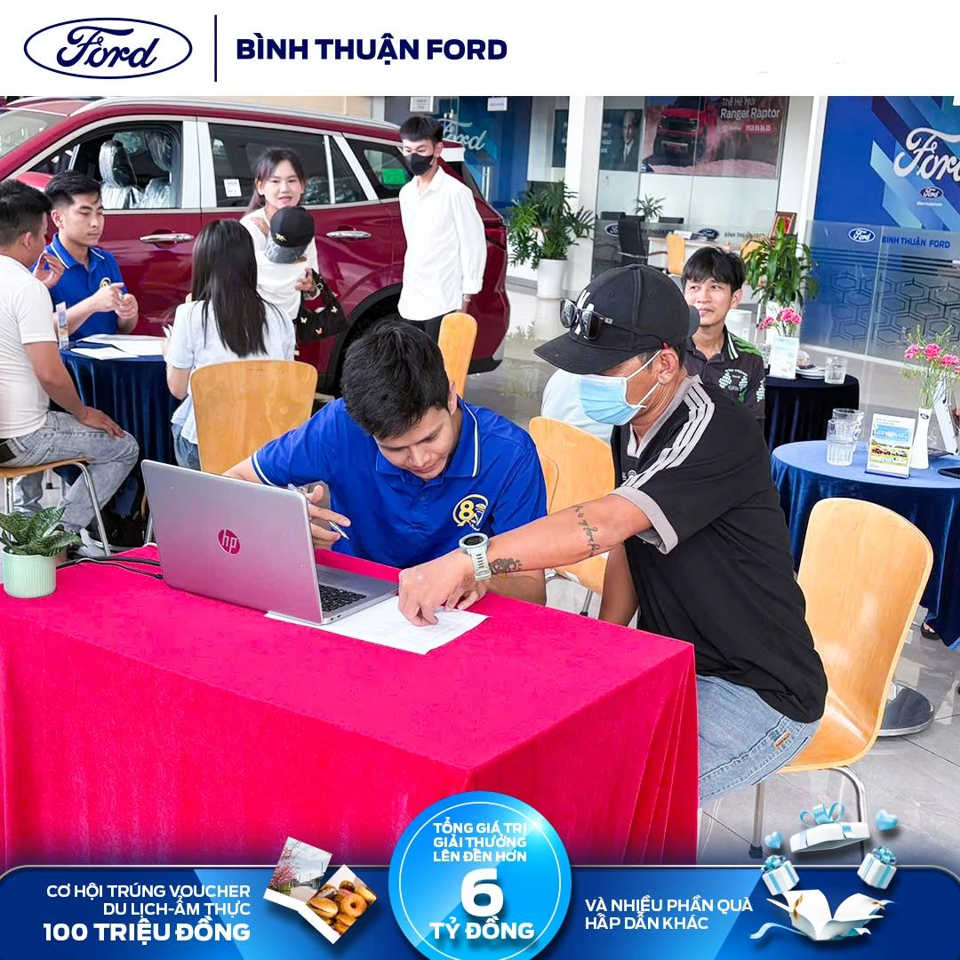 Quay thuong Phieu he cung Ford