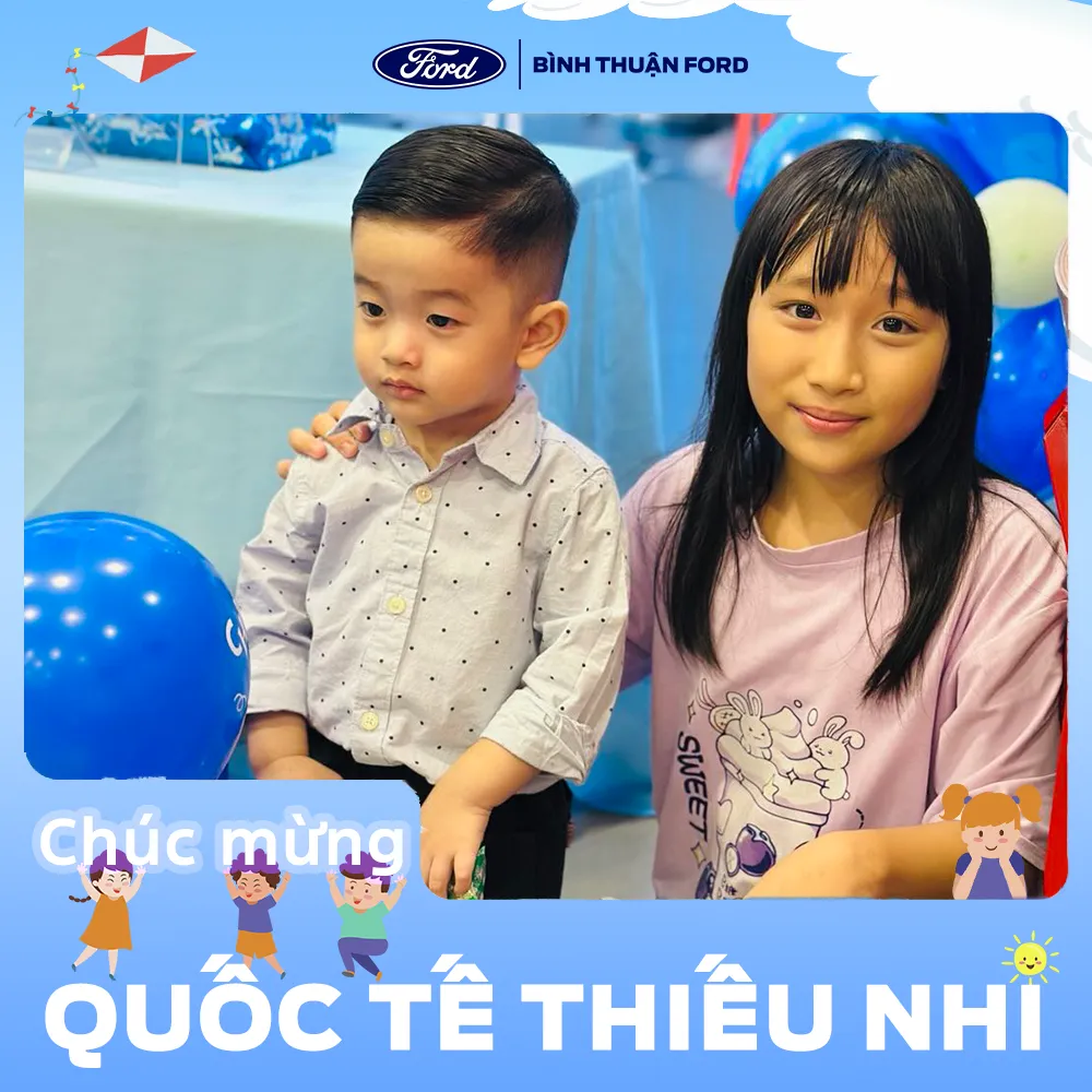 Binh Thuan Ford to chuc lien hoan Quoc te thieu nhi 2025 