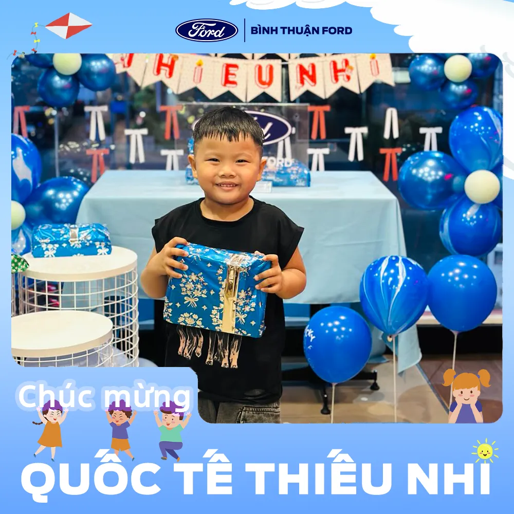 Binh Thuan Ford to chuc lien hoan Quoc te thieu nhi 2025 