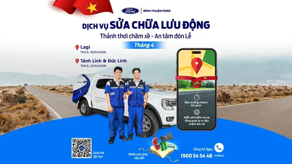 CHI TIẾT LỊCH TỔ CHỨC & ƯU ĐÃI CHƯƠNG TRÌNH DỊCH VỤ LƯU ĐỘNG THÁNG 4/2026