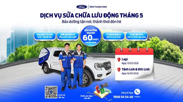 LỊCH TỔ CHỨC DỊCH VỤ LƯU ĐỘNG TẬN NƠI THÁNG 5/2026