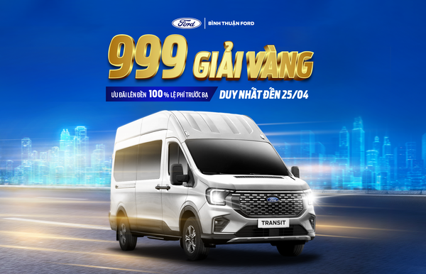 MỞ LỐI HOÀNG KIM, BỨT PHÁ KINH DOANH CÙNG FORD TRANSIT!