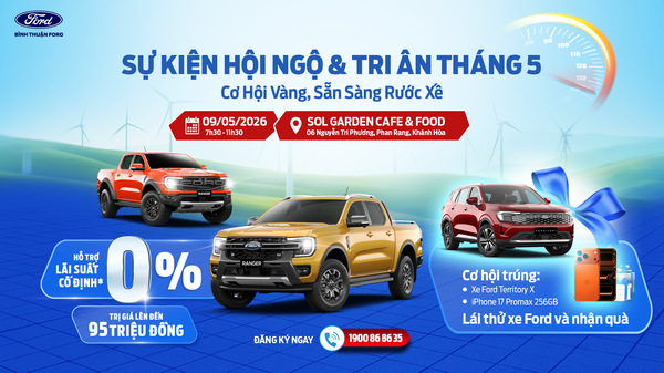 THƯ MỜI THAM DỰ SỰ KIỆN HỘI NGỘ & TRI ÂN KHÁCH HÀNG TẠI PHAN RANG