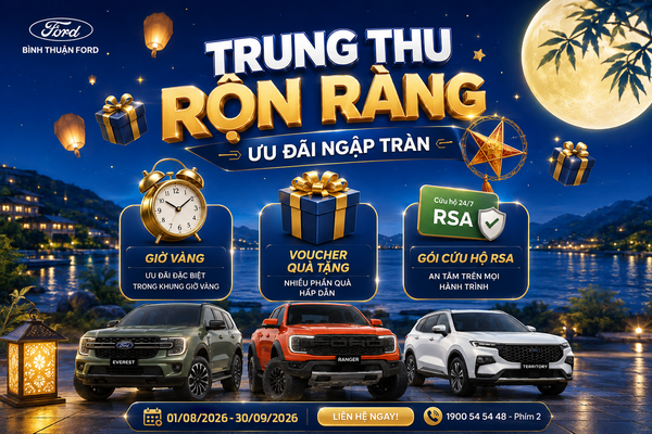 TRUNG THU RỘN RÀNG - ƯU ĐÃI NGẬP TRÀN