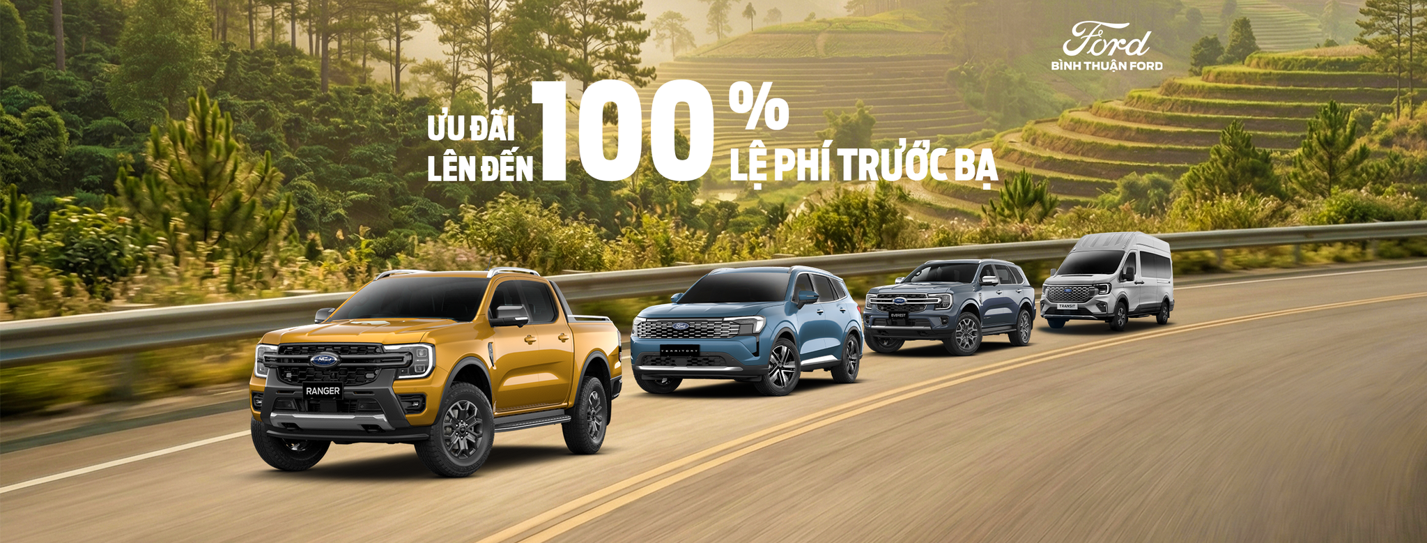 Bình Thuận Ford - Đại lý ủy quyền chính thức của Ford tại Việt Nam