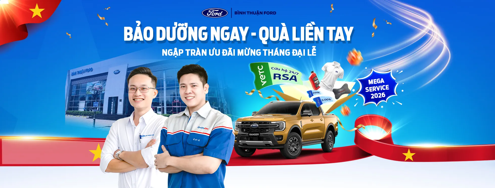 Bình Thuận Ford - Đại lý ủy quyền chính thức của Ford tại Việt Nam