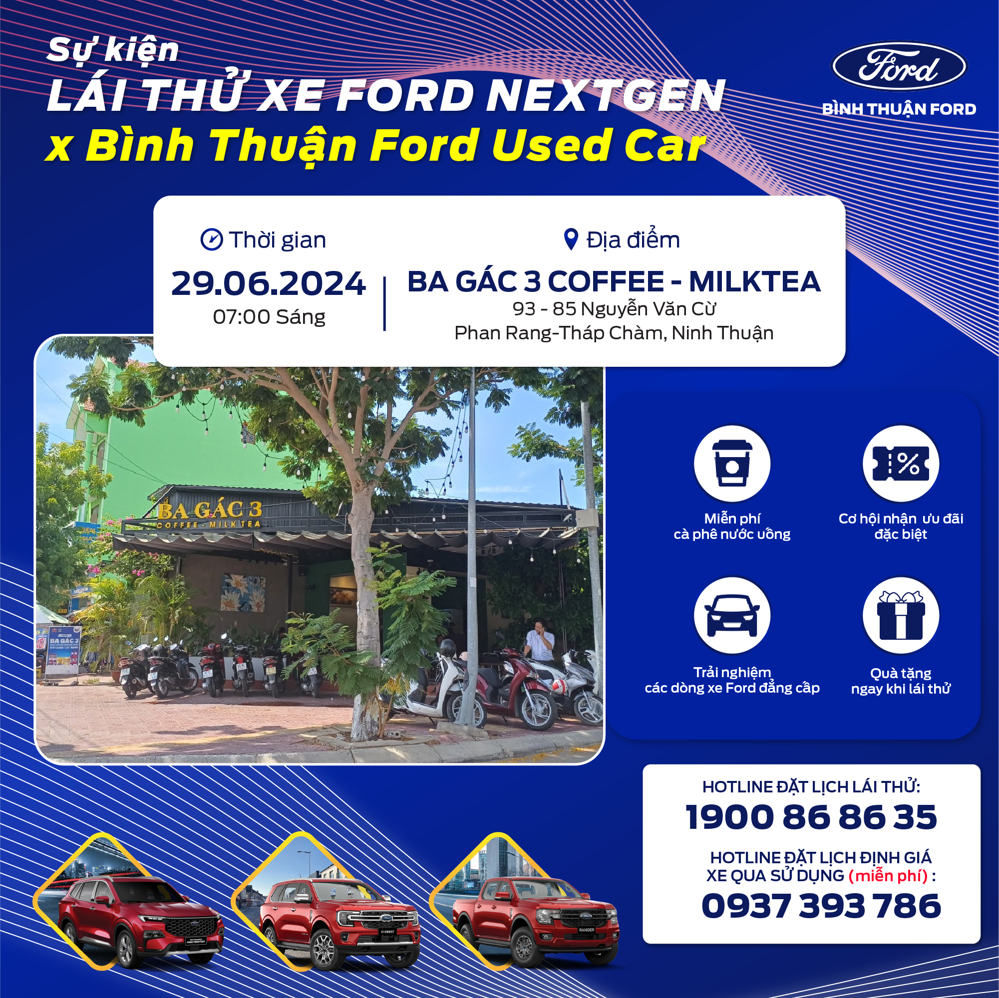 Sự Kiện Lái Thử Xe Ford NextGen Dành Cho Khách Hàng Ninh Thuận