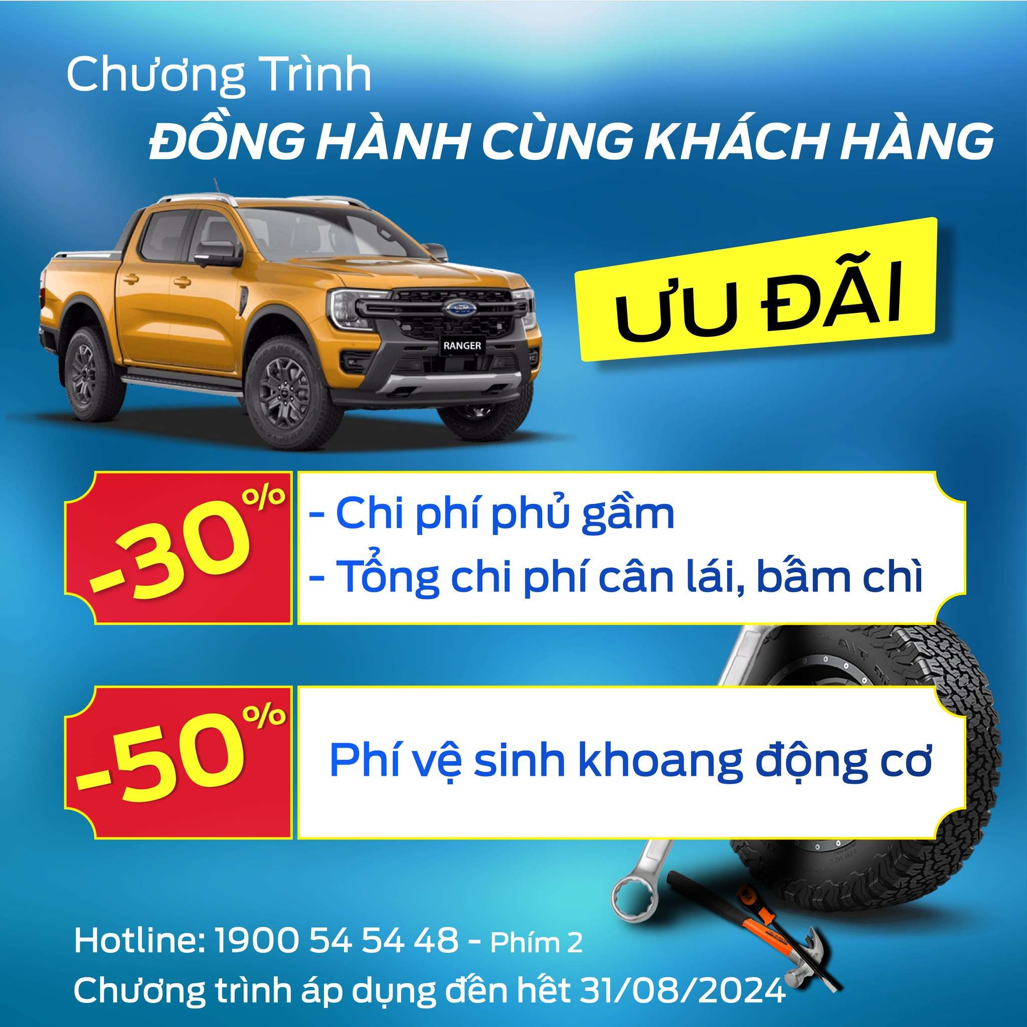 Bình Thuận Ford Đồng hành cùng khách hàng